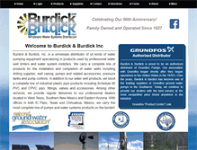 Tablet Screenshot of burdickandburdick.com